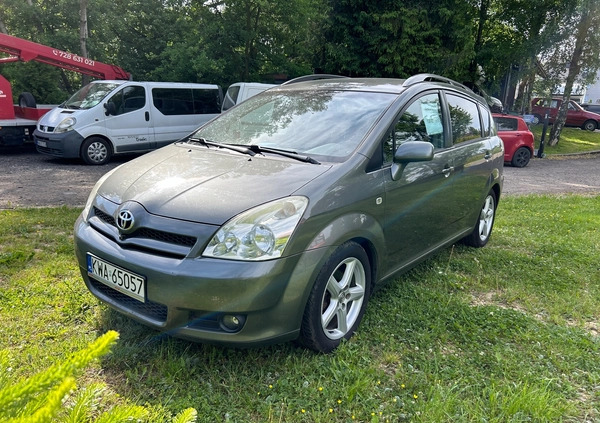 Toyota Corolla Verso cena 12900 przebieg: 287000, rok produkcji 2006 z Andrychów małe 781